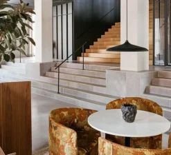 Suspension, Circular, noir, LED, dim, 2700/4000k, 800lm, Ø55cm, H13,8cm - Audo Copenhagen