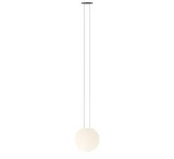 Suspension*Vibia Suspension, Circus solo 0187, noir, LED, dim, 2700K, 2588 lm, Ø45cm, H45cm - noir et blanc