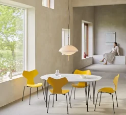 Suspension, Clam, blanc, Ø44cm, H52,2cm - Fritz Hansen