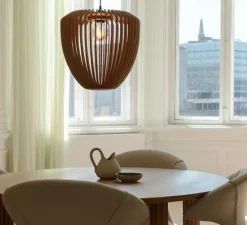 Suspension, Clava Wood, chêne, Ø38cm, H39cm - Umage