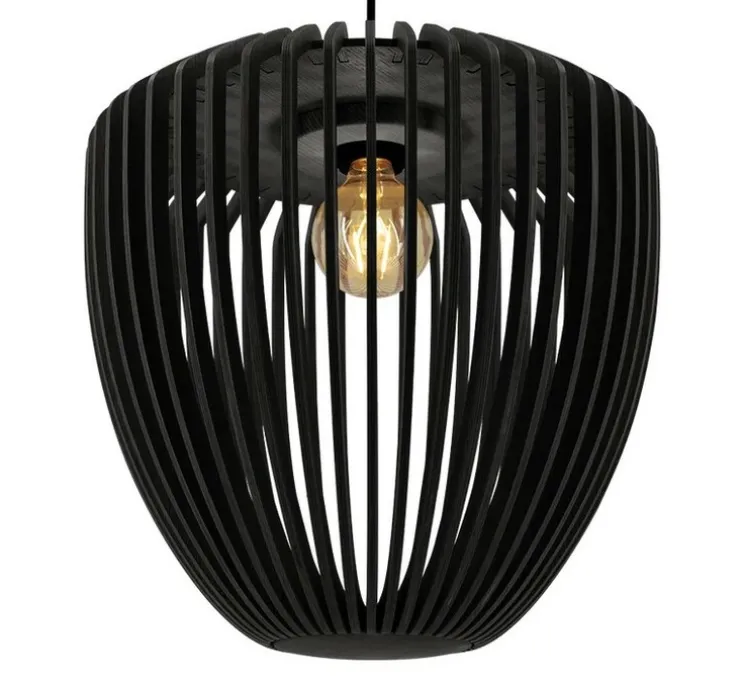 Suspension, Clava Wood, chêne noir, Ø38cm, H39cm - Umage