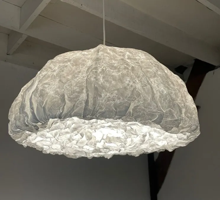 Suspension, Céleste XL, blanc, Ø65cm, H35cm - And Creation