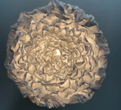 Suspension, Céleste XL, blanc, Ø65cm, H35cm - And Creation