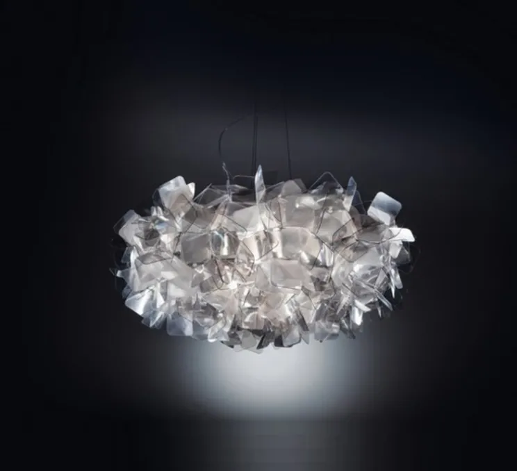 Suspension, Clizia Large, fumé, Ø78cm - Slamp