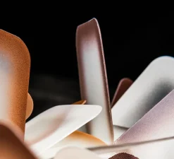 Suspension, Clizia, orange, Ø53cm, H25cm - Slamp