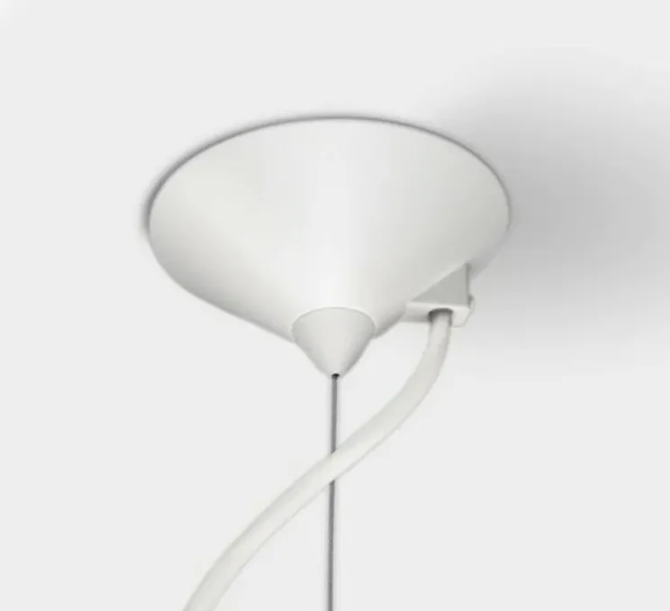 Suspension, Cloak , blanc, Ø13cm, H29cm - Vitamin