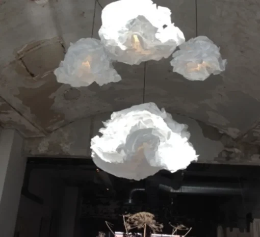 Suspension*Proplamp Suspension, Cloud, , Ø90cm - blanc