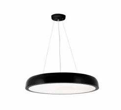 Suspension, Cocotte 550, noir, LED, 3000K, 1700 lm, Ø55cm, H8cm - Faro