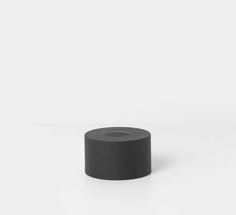 Suspension*Ferm Living Suspension, Collect lighting, low, abat-jour Disc, , Ø12cm, H17cm - noir