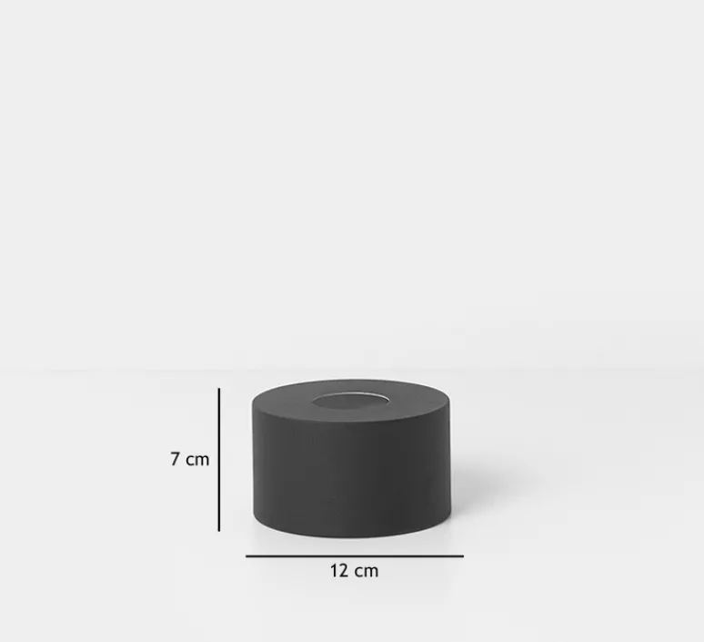 Suspension*Ferm Living Suspension, Collect lighting, low, abat-jour Disc, , Ø12cm, H17cm - noir