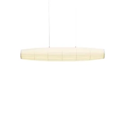 Suspension, Colonne horizontal 130, blanc, LED, dim, 2700K, 6600 lm, L130,1cm, H22,1cm - Dix heures dix