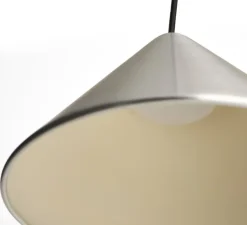 Suspension, Compass 260, alu brossé, Ø26cm, H16cm - HAY