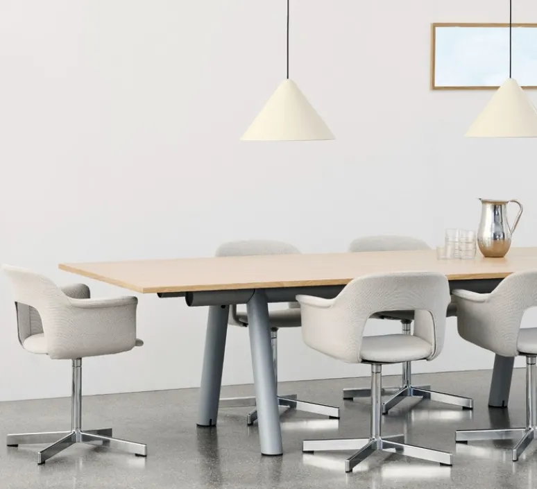 Suspension*HAY Suspension, Compass 260, , Ø26cm, H16cm - blanc perlé