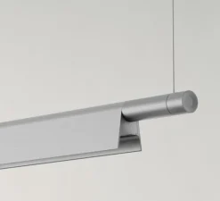 Suspension, Compendium D81s, aluminium, LED, dimmable, DALI, 1926lm, 2700K, L162,5cm, H4,57cm - Luceplan