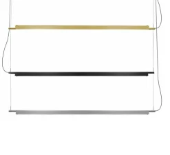 Suspension, Compendium D81s, aluminium, LED, dimmable, DALI, 1926lm, 2700K, L162,5cm, H4,57cm - Luceplan