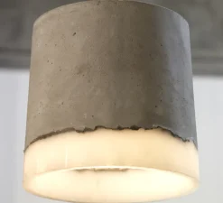 Suspension*Serax Suspension, Concrete, , Ø34cm, H38cm - gris, blanc