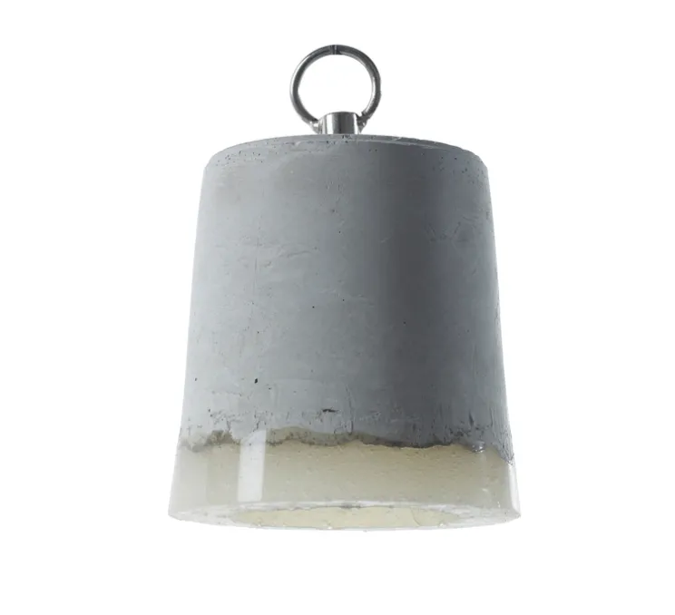 Suspension, Concrete, gris, blanc, Ø12cm, H13cm - Serax
