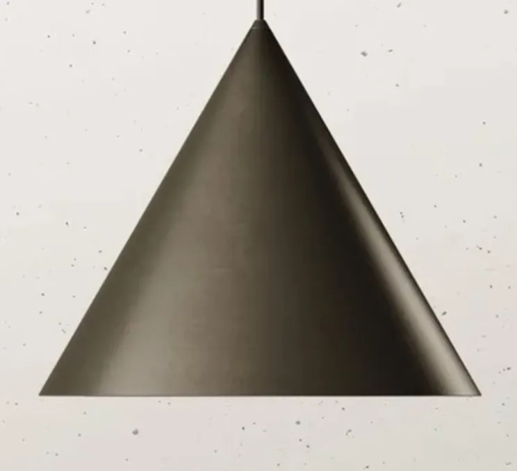 Suspension, Cone 286.03.MM, bronze morocco, Ø35cm, H29,6cm - Il Fanale