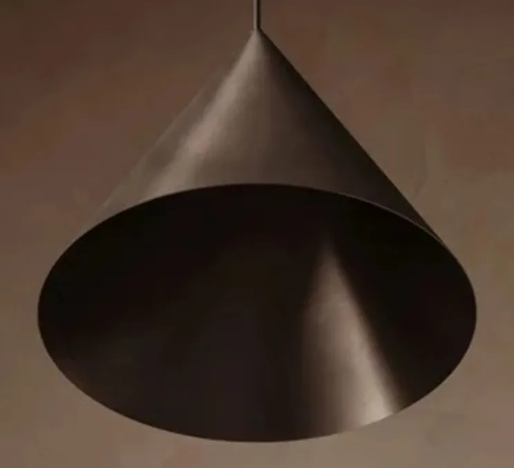 Suspension, Cone 286.03.MM, bronze morocco, Ø35cm, H29,6cm - Il Fanale