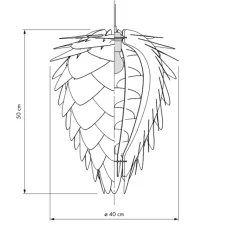 Suspension*Umage Suspension, Conia medium, , LED, Ø40cm, H50cm - or