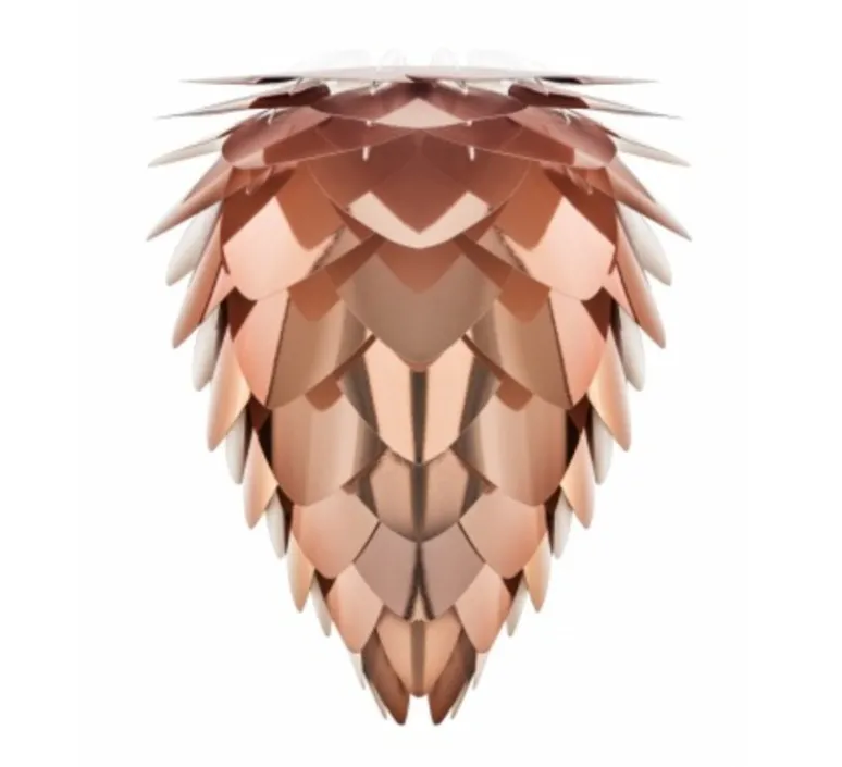 Suspension*Umage Suspension, Conia mini, , fil et rosace blanc, LED, Ø30cm, H36cm - cuivre