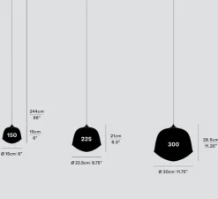 Suspension*A-N-D Suspension, Contour 300, , LED, 2700K, Ø30cm, H28,5cm - blanc perle