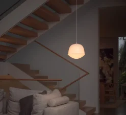 Suspension*A-N-D Suspension, Contour 225, , LED, 2700K, Ø22,5cm, H21cm - blanc perle