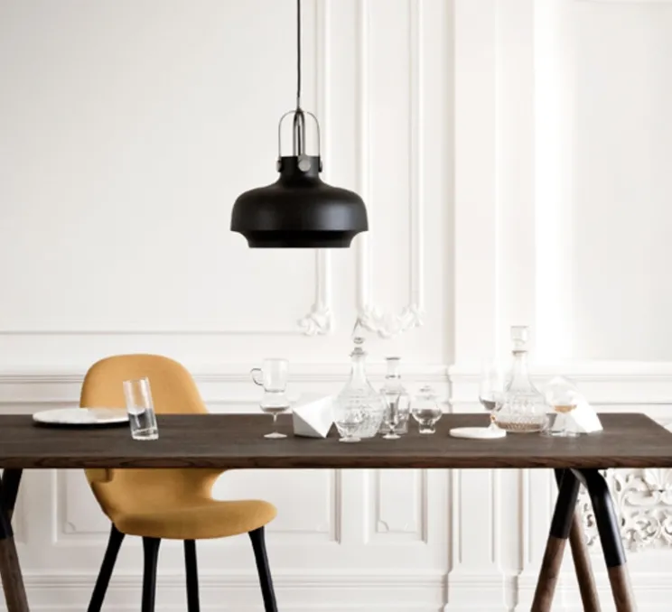 Suspension, Copenhagen Pendant SC7, noir mat, Ø35cm, H40cm - Andtradition