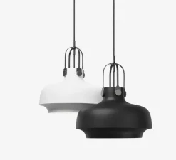 Suspension, Copenhagen Pendant SC6, noir mat, Ø20cm, H25cm - Andtradition