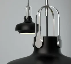 Suspension, Copenhagen Pendant SC6, noir mat, Ø20cm, H25cm - Andtradition