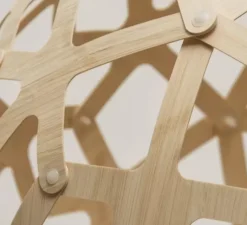 Suspension*David Trubridge Suspension, Coral, version en kit, , Ø120cm, H120cm - naturel