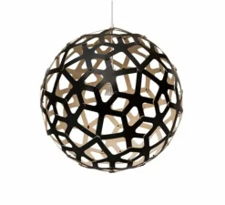 Suspension, Coral, version en kit, noir, naturel, Ø40cm, H40cm - David Trubridge