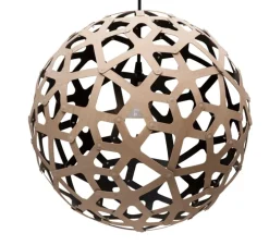 Suspension, Coral, version en kit, noir, naturel, Ø40cm, H40cm - David Trubridge