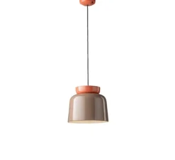 Suspension*Ferroluce Suspension, Corcovado C2744, , Ø27,5cm, H25cm - orange, marron
