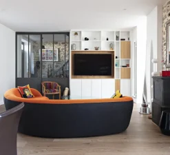 Suspension*Celine Wright Suspension, Courant D'air, , branchement sol, LED, L20cm, H250cm - blanc