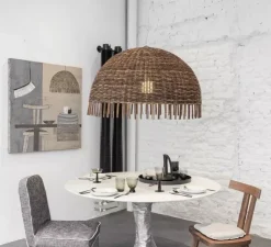 Suspension*Gervasoni Suspension, Croco 95, , Ø100cm, H59cm - marron