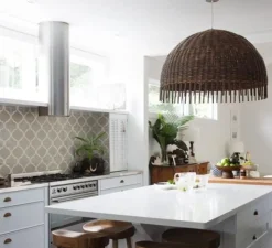 Suspension*Gervasoni Suspension, Croco 95, , Ø100cm, H59cm - marron