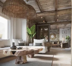 Suspension*Gervasoni Suspension, Croco 95, , Ø100cm, H59cm - marron