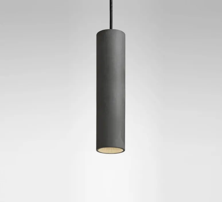 Suspension*Plato Design Suspension, Cromia L, , Ø6,5cm, H28cm - Gris foncé