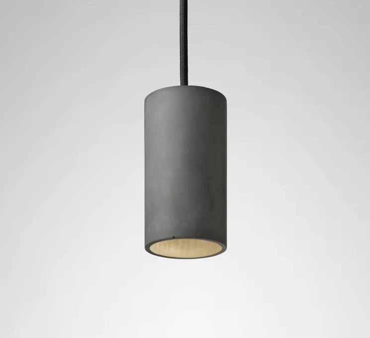Suspension, Cromia S, Gris foncé, Ø6,5cm, H13cm - Plato Design