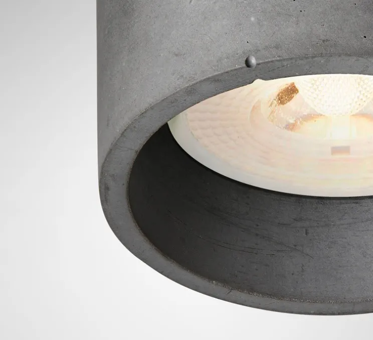 Suspension, Cromia S, Gris foncé, Ø6,5cm, H13cm - Plato Design