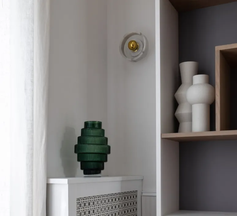 Suspension*Nemo Lighting Suspension, Crown Minor, , L77cm, H50cm - acier poli