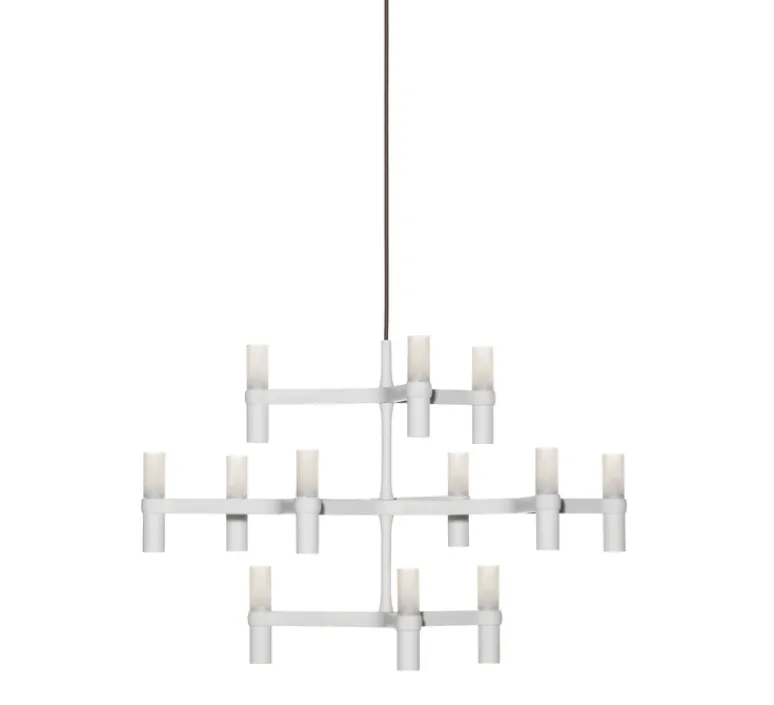 Suspension*Nemo Lighting Suspension, Crown Minor, , L77cm, H50cm - blanc