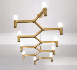 Suspension, Crown Plana Linea, or, L168cm, H16cm - Nemo Lighting