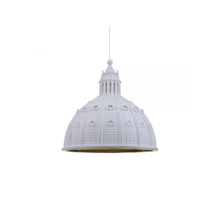 Suspension, Cupolone, blanc, LED, dim, 2700k, 1700 lm, Ø70cm, H72cm - Seletti