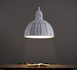 Suspension*Seletti Suspension, Cupolone Quarantacinque, , LED, dim, 2700k, 1700 lm, Ø45cm, H45cm - blanc