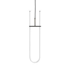 Suspension*101 Copenhagen Suspension, Curve, , LED, L16cm, H70cm - blanc