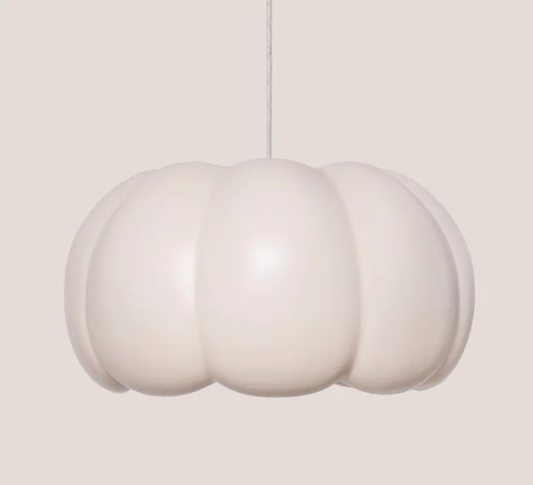 Suspension*Lobo Atelier Suspension, Cuuc L, , Ø45cm, H24cm - blanc coquillage