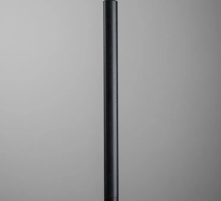 Suspension, D01, noir mat, LED, 2700K, 420 lm, Ø2,2cm, H30cm - OliveLab