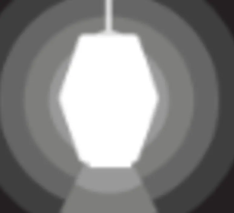 Suspension*Northern Suspension, Dahl Large, gris foncé et , Ø25cm, H33cm - blanc